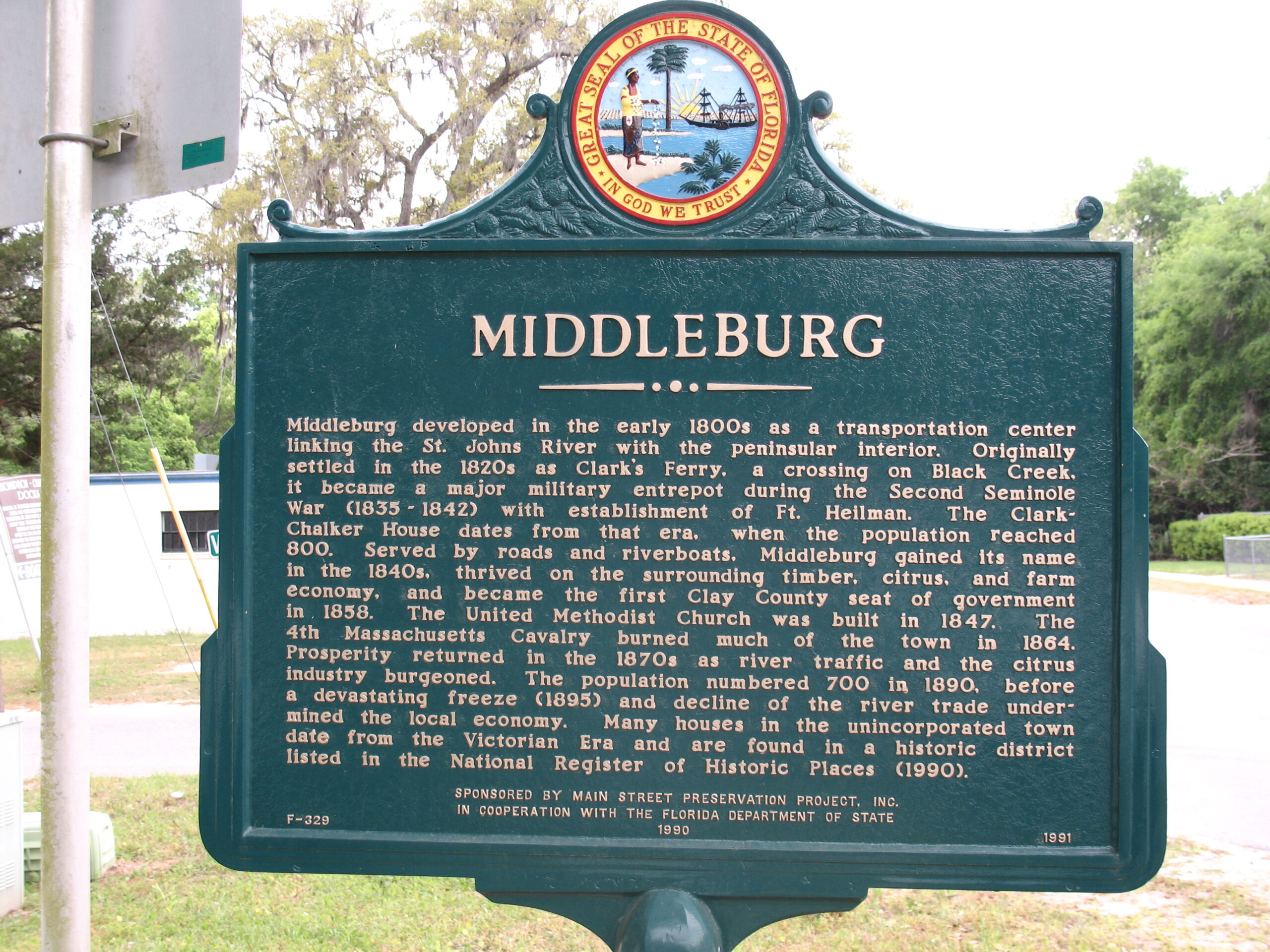 historic city of middleburg florida
